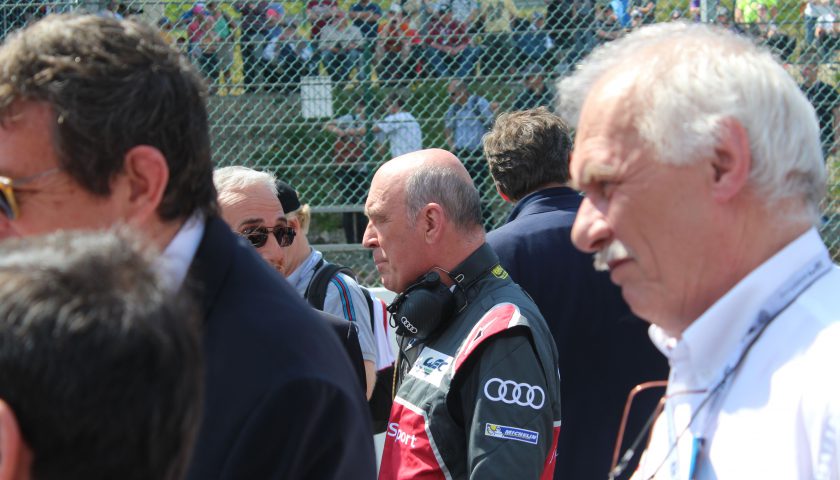 Two important Audi Spot personalities - Dr. Wolfgang Ullrich and Ulrich Baretzky Photo: JJ Media
