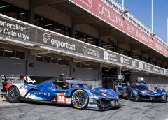 Alpine presents car and drivers